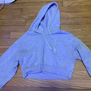 Crop top hoodie
